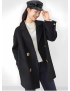 JUZUI Suit Collar Shape Coat